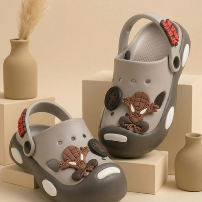 LilWalk Spider Hero Kids Clogs
