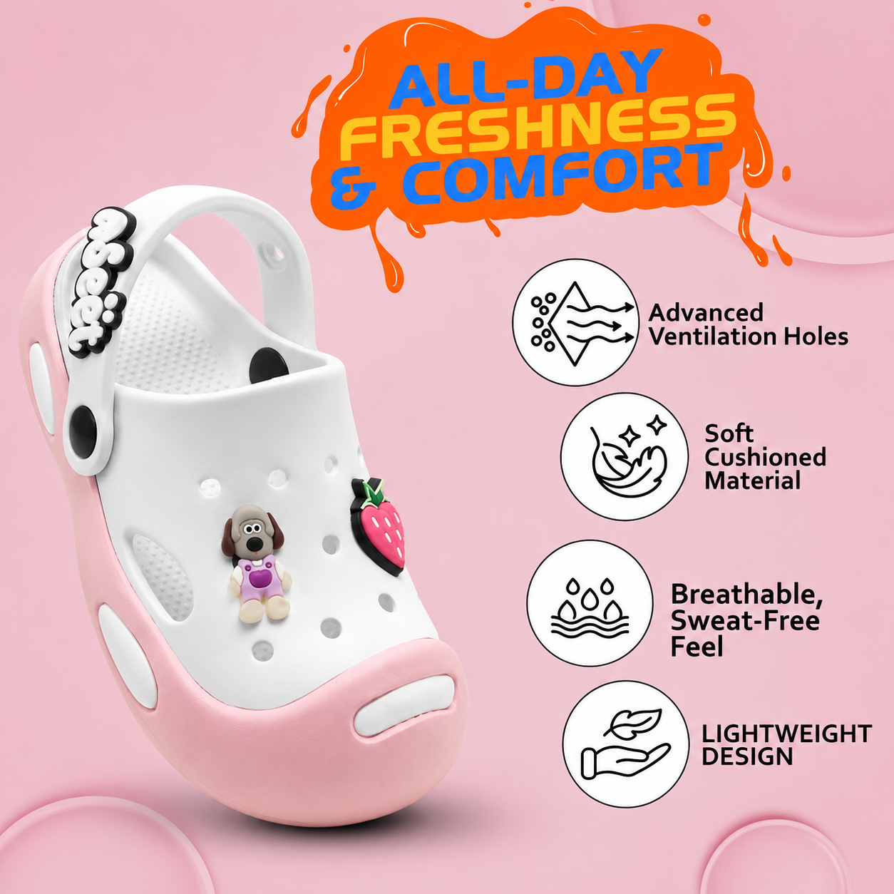 LilWalk AeroSte Kids Clogs